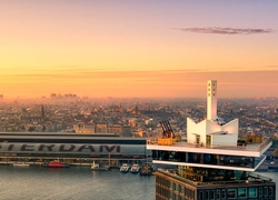 ADAM LOOKOUT at sunset