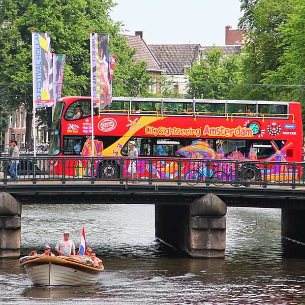 City Sightseeing Amsterdam Hop-on Hop-off bus