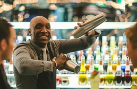 House of Bols gallery image 2 drink a cocktail